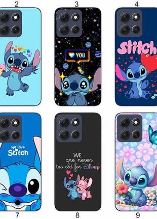 Силіконовий чохол stitch стіч для motorola g86 5g пустотливий принт і захист