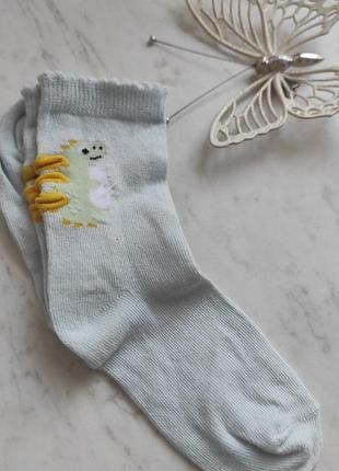 Детские носки р. 27-30 с принтами динозавров socks club