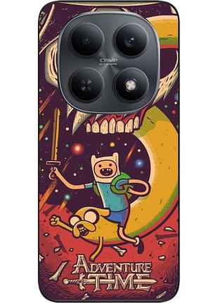 Силіконовий чохол epik для xiaomi redmi note 15 4g / 5g з принтом adventure time битва з пітьмою