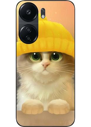 Силіконовий чохол epik для xiaomi poco c65 з картинкою кіт