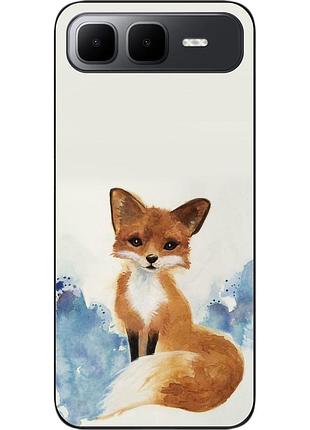 Силіконовий чохол epik для infinix smart 10 plus (x6725b) з принтом лисиця