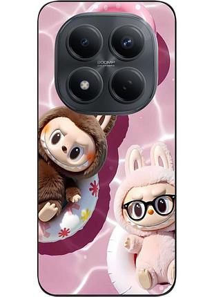 Силіконовий чохол epik для xiaomi redmi note 15 pro 5g з зображенням лабубу басейн