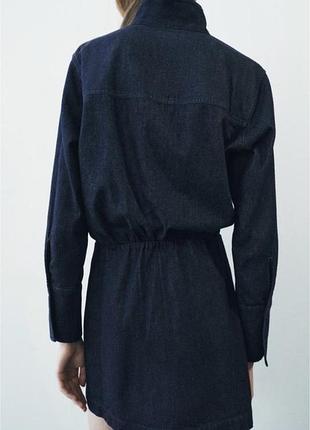 Джинсова сукня zara 6