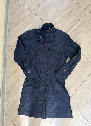 Джинсова сукня zara 4
