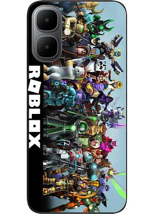 Силиконовый чехол epik для infinix smart 10 (x6725) с принтом роблокс герои