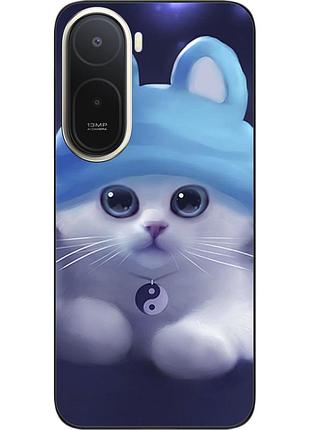 Бампер силіконовий чохол epik для xiaomi poco c81 pro з принтом cat