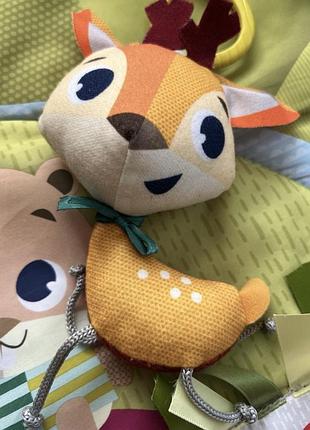 Розвиваючий килимок tiny love лісові друз 3