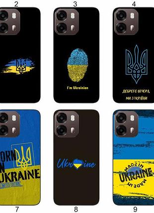 Силиконовый чехол украина ukraine для oppo a6s стильный национальный дизайн