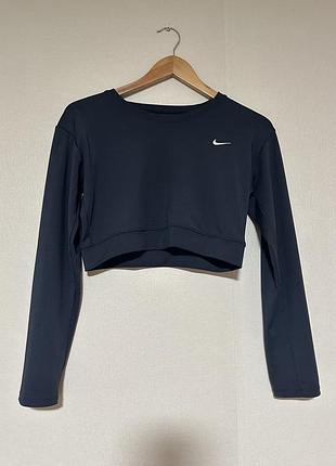 Топ кроп спорт лонгслів nike xl