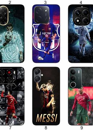 Силиконовый чехол футбол для samsung xiaomi iphone realme vivo zte oppo motorola nokia tecno infinix poco
