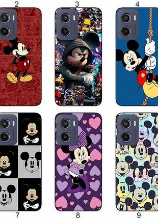 Силіконовий чохол мікі маус mickey mouse для motorola moto g05 діснеївська естетика