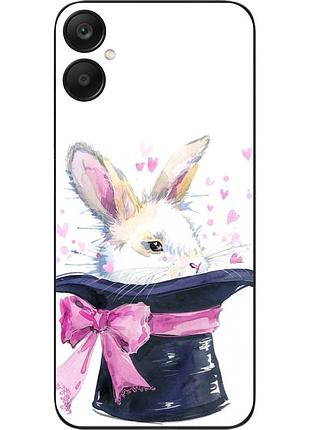 Чехол силиконовый epik для samsung a06 galaxy a065f с картинкой кролик