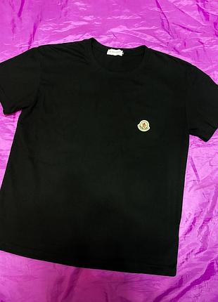 Оригінальна жіноча футболка moncler l-xl бавовна
