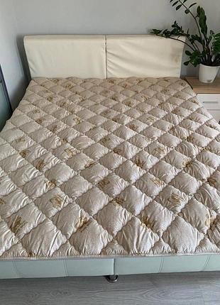 Одеяло из овечьей шерсти pure wool ода двухспальное