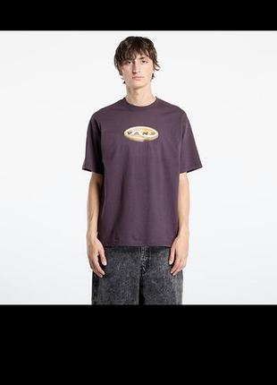 Футболка, vans 3d retroval short sleeve tee dark port