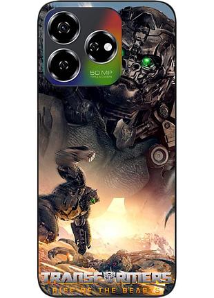Силіконовий чохол epik для zte nubia v60 з картинкою ейплінк трансформери звероботи