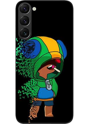 Чохол силіконовий epik для samsung galaxy s22 з картинкою бравл леон