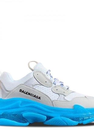 Кросівки balenciaga triple s clear sole 2
