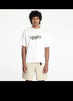 Футболка, vans lx slap short sleeve tee marshmallow