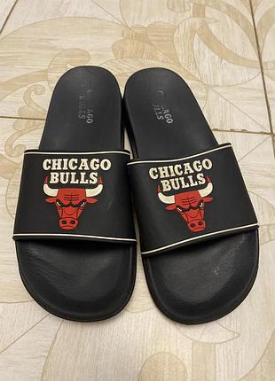 Шльопанці  chicago bulls
