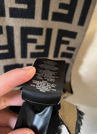 Шарф монограмний fendi 6