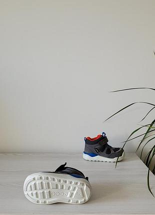 Ботинки кожаные оригинал ecco urban mini 754761 гг.21 8