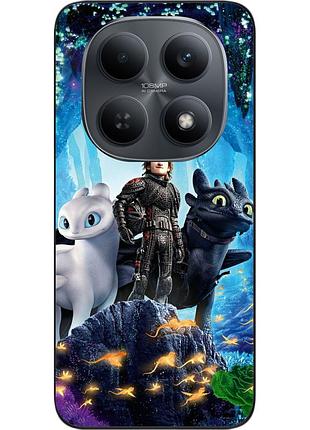 Чохол силіконовий epik для xiaomi redmi note 15 4g / 5g з малюнком печера драконів