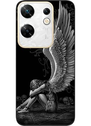 Силиконовый чехол epik для infinix zero 30 4g с картинкой ангел