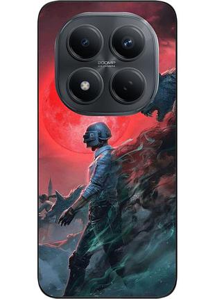 Чехол силиконовый epik для xiaomi redmi note 15 pro 5g с картинкой pubg кровавая луна