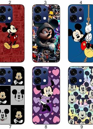 Силіконовий чохол мікі маус mickey mouse для oppo a6 pro діснеївська естетика