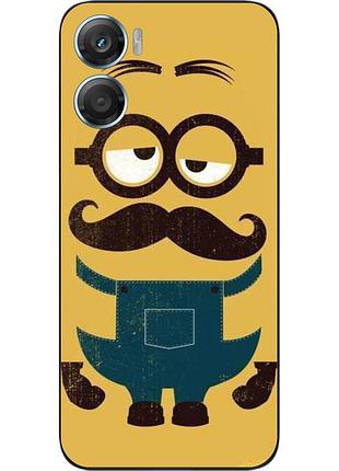Силиконовый чехол epik для motorola g06 с принтом миньон