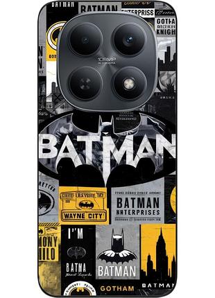 Чохол силіконовий epik для xiaomi redmi note 15 4g / 5g з принтом batman