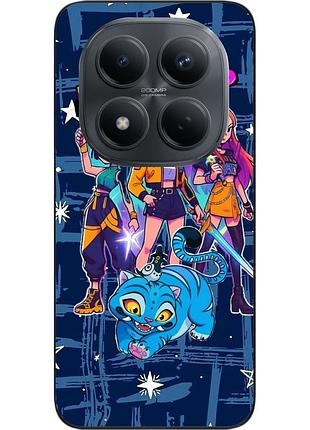 Чехол силиконовый epik для xiaomi redmi note 15 pro 5g с принтом hunters мультяшный стиль