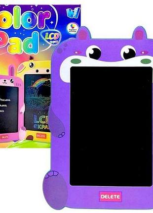 Планшет для малювання lcd-екран, стилус (бегемот)