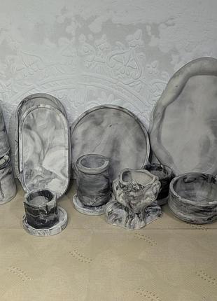 Сет кашпо за однією ціною. все ,що на фото. дефекти