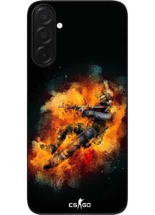 Силиконовый чехол epik для samsung galaxy a27 5g с принтом контр страйк