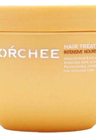 Маска незмивна поживна intensive nourishing leave in hair treatment olorchee, 250 мл