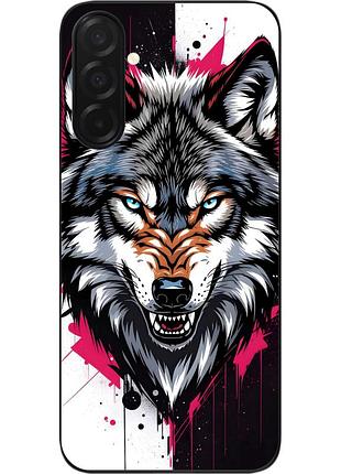Чехол силиконовый epik для samsung galaxy a57 с принтом дикий взгляд
