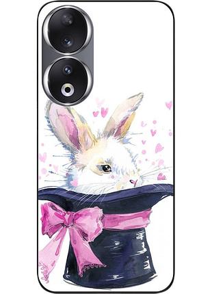 Чехол силиконовый epik для honor 90 с картинкой кролик