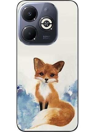 Силіконовий чохол epik для infinix smart 8 plus (x6526) з картинкою лиса