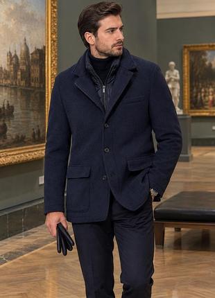 Пальто-піджак massimo dutti, розмір l, 80% шерсть лами