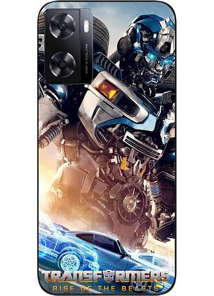 Силіконовий чохол epik для oppo a57s з картинкою міраж трансформери