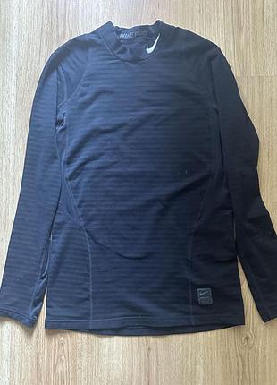 Деcкий компрессионный лонгслив men’s лонгслив nike nike pro warm