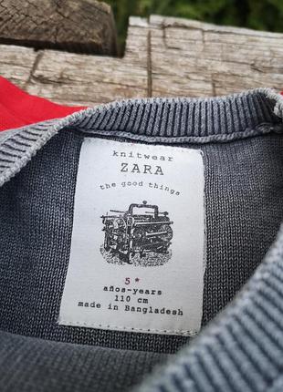 Кофта zara на 5 лет 110 см 2