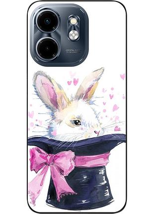 Чехол силиконовый epik для infinix smart 9 4g с картинкой кролик