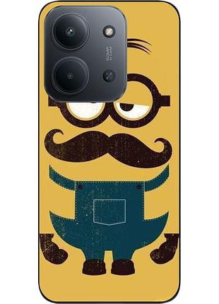 Силиконовый чехол epik для xiaomi redmi 15c с картинкой миньон