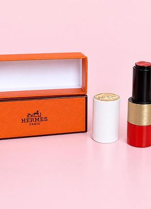 Футляр помада или бальзам для губ rouge helmès poppy lip shine