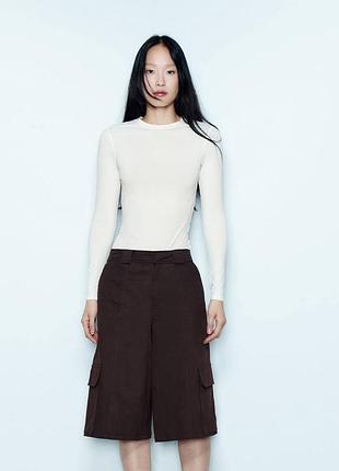 Лонгслів прозорий zara