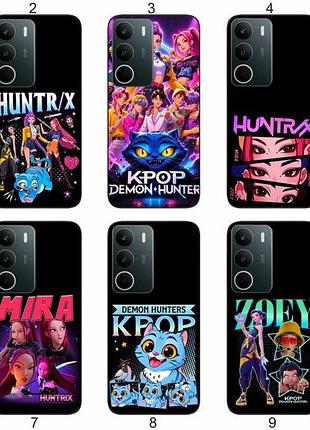 Силіконовий чохол kpop demon hunters для realme c71 4g кейс-поп дизайн