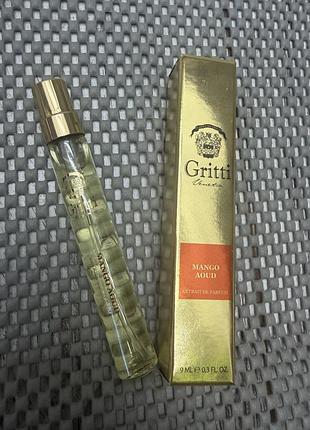 Мініатюра 9 мл gritti mango aoud екстракт нова